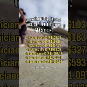 Quanto você precisa investir por mês?