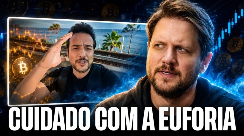 TODO MUNDO ESTÁ EUFÓRICO COM O BITCOIN (CUIDADO)