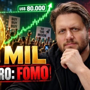 BITCOIN ACIMA DE US$ 80 MIL: O MAIOR ERRO É TER FOMO