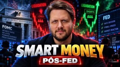BITCOIN: COMO O SMART MONEY LIQUIDA LONGS E SHORTS APÓS O FED?