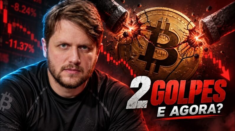 BITCOIN LEVOU DOIS GOLPES: O QUE EU ESPERO AGORA?