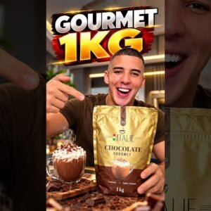 Chocolate em Pó Gourmet 1kg (Para Chocolate Quente e Cappuccino)