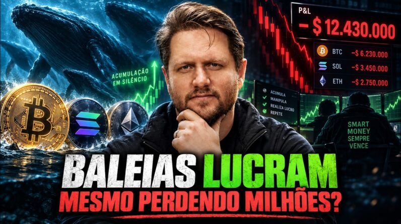 COMO AS BALEIAS LUCRAM COM BITCOIN MESMO PERDENDO MILHÕES?