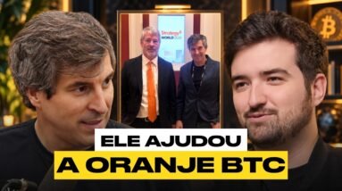 Ele encontrou o MICHAEL SAYLOR em PESSOA