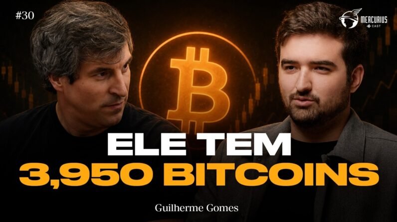 O BRASILEIRO com BILHÕES de REAIS em BITCOIN (OranjeBTC) | Mercurius Cast