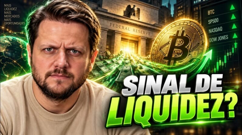 O SINAL QUE PODE LIBERAR LIQUIDEZ PARA BITCOIN E AÇÕES