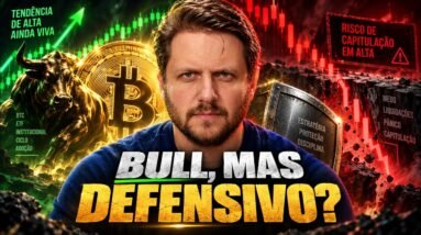 BULL MARKET, MAS O RISCO DE CAPITULAÇÃO CRESCEU (COMO EU FICO DEFENSIVO) | MONEY FLOW