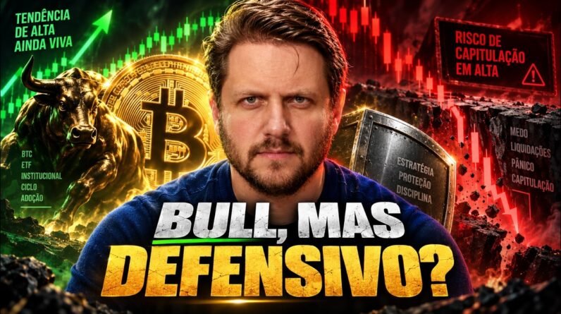BULL MARKET, MAS O RISCO DE CAPITULAÇÃO CRESCEU (COMO EU FICO DEFENSIVO) | MONEY FLOW