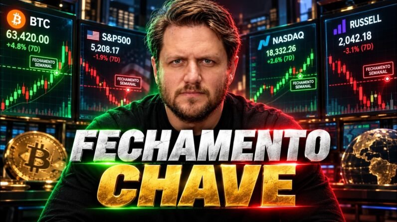 FECHAMENTO SEMANAL DE BITCOIN, S&P500, NASDAQ E RUSSELL (E O QUE VIGIAR) | MONEY FLOW