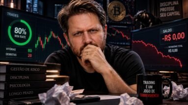 VOCÊ PODE ACERTAR 80% DOS TRADES E AINDA QUEBRAR