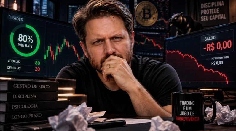 VOCÊ PODE ACERTAR 80% DOS TRADES E AINDA QUEBRAR
