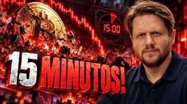 A CAPITULAÇÃO DO BITCOIN PODE ACONTECER EM APENAS 15 MINUTOS?
