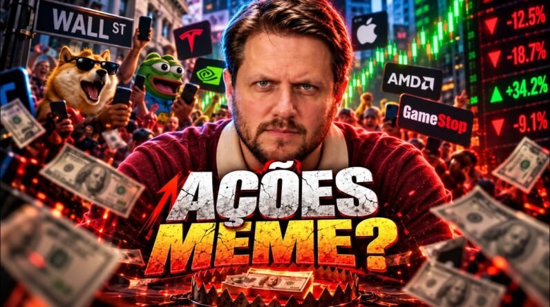 AÇÕES VIRARAM MEMECOIN: A NOVA ARMADILHA DO VAREJO | MONEY FLOW