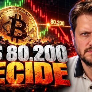 BITCOIN: US$80.200 É O NÍVEL QUE PODE DECIDIR TUDO?