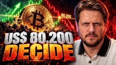 BITCOIN: US$80.200 É O NÍVEL QUE PODE DECIDIR TUDO?