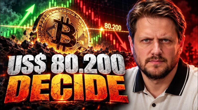 BITCOIN: US$80.200 É O NÍVEL QUE PODE DECIDIR TUDO?