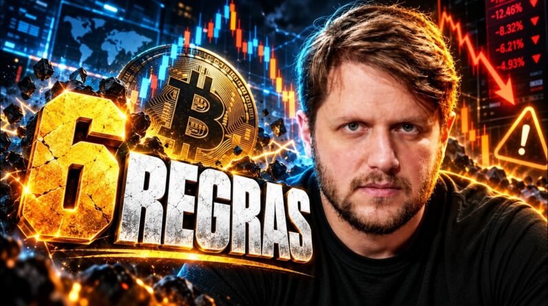 BITCOIN VOLÁTIL: 6 REGRAS PARA NÃO DESTRUIR SUA CARTEIRA