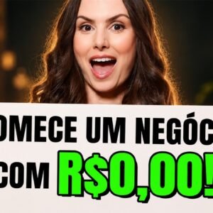 COMO COMEÇAR UM NEGÓCIO DO ZERO usando só PAPEL E CANETA!