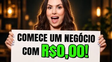COMO COMEÇAR UM NEGÓCIO DO ZERO usando só PAPEL E CANETA!