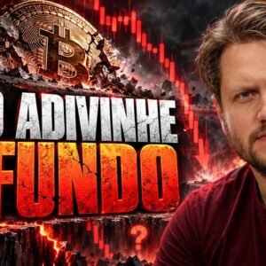 NÃO TENTE ADIVINHAR O FUNDO DO BITCOIN DURANTE UMA CAPITULAÇÃO