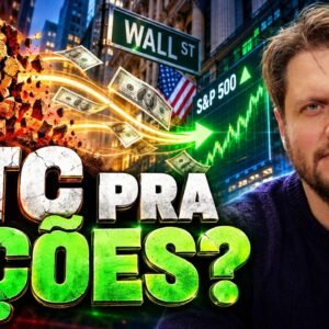 O DINHEIRO ESTÁ SAINDO DO BITCOIN E INDO PARA AS AÇÕES?