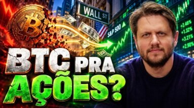 O DINHEIRO ESTÁ SAINDO DO BITCOIN E INDO PARA AS AÇÕES?