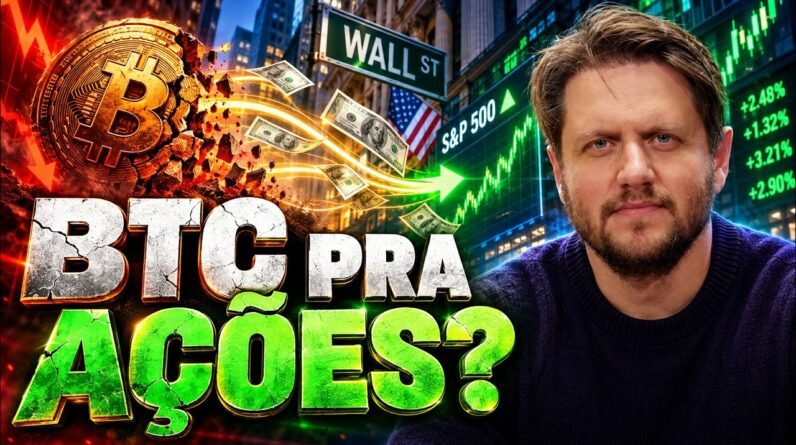 O DINHEIRO ESTÁ SAINDO DO BITCOIN E INDO PARA AS AÇÕES?